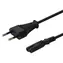 SAVIO CL-97 černá / Napájecí kabel / 2pin / 1,2 m