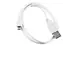 C-TECH Micro USB kabel 1 m bílá / USB 2.0 A (M) - Micro USB B (M)