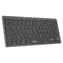 C-TECH KB-120S / Klávesnice / Bezdrátová / Bluetooth + 2,4 GHz / 78 tichých kláves
