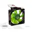 AIMAXX eNVicooler 8 LED GreenWing / Ventilátor / 80 mm / zelené LED / 1600 rpm / 3pin