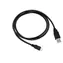 C-TECH Micro USB kabel 1 m černá / USB 2.0 A (M) - Micro USB B (M)