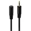 Lindy Jack 2,5 mm/3,5 mm černá / Audio redukce / 0,2 m