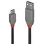 Lindy / USB kabel / USB A - Micro-USB B / 5 m / Černá
