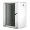 Lanberg WF01-6415-10S šedá / Nástěnný rozvaděč 19" / 15U / 600 x 450 mm / 60 kg / flat pack