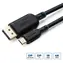 MicroConnect kabel USB-C (M) - DisplayPort (M) 1m černá / Kabel / 4K / 4096×2160 px