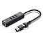 MicroConnect Premium USB 3.2 Gen 1 Hub / USB hub / 4× USB-A 3.2 Gen 1 / 5 Gbps / kabel 0,3 m