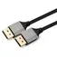 MicroConnect DisplayPort 1.2 Ultra Slim černá / Kabel DisplayPort / 4K UHD / 60 Hz / 1 m