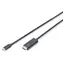 Digitus AK-300330-050-S černá / Adaptér / USB-C - HDMI / 4K/60Hz / 5 m