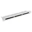 Lanberg 19" 24 portů / Patch panel / 1U / CAT5E / UTP / s organizérem