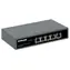 Intellinet Switch 5-port Gigabit High PoE / 4x PoE 802.3bt / 65W / PD uplink / montáž na zeď