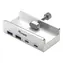 Equip Klip-On 4-Port / USB hub / 2x USB-A + 2x USB-C / USB 3.2 Gen 1 5 Gbps / hliníkové tělo