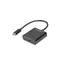 Lanberg USB-C 3.1 - HDMI černá / Adaptér / M-F / 15cm