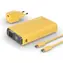 RealPower PB-20000 žlutá / Powerbanka 20000 mAh / USB & USB-C / 22,5 W