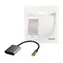 LogiLink USB-C na DisplayPort černá / Adaptér / USB 3.2 Gen1 / 4K 120 Hz / 0,15 m