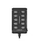 LogiLink černá / USB hub / 10x USB-A 2.0 / 480 Mb/s / napájecí adaptér