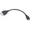 Lanberg Micro-USB na USB-A OTG černá / Redukce USB / USB 2.0 / 0,15 m