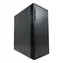 LC-Power 8000B černá / PC skříň / Midi Tower / ATX, EATX, mATX, Mini-ITX / 1× USB-C + 2× USB-A / Zvuková izolace