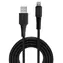 Lindy USB-A - Lightning 3 m černá / Nabíjecí a datový kabel / MFi certifikace / USB 2.0 / 480 Mbit/s