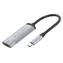 Conceptronic USB-C 3.2 na HDMI 2.1 stříbrná / Adaptér / 8K 60 Hz / 0,15 m