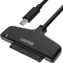 Unitek Y-1096 / Adaptér / USB-C 3.1 na SATA / 2,5" HDD/SSD