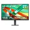27" LG UltraFine 27U730B-B černá / Monitor / IPS / 4K UHD / 60 Hz / 5 ms / USB-C PD 65 W / HDMI / DP