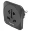 Hama cestovní zásuvkový adaptér do EU / 3pól / 110–250 V