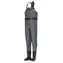 ABU GARCIA Prsačky Nylon Chest Waders 42/43 / nylon / PVC boty s výstupkovou podrážkou