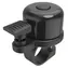 Hama AirBell černá / Zvonek na kolo se skrytým držákem pro AirTag / 85 dB / průměr 2,2 cm