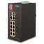 PLANET IFGS-1022HPT / Switch průmyslový / 8x 100Mb PoE+ / 2x 1Gb SFP / 802.3at 240W / -40 až 75 °C / IP30