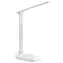 IMMAX LUMI bílá / LED stolní lampička / Qi nabíjení / 7W / 300lm / DC 12V / 2A / stmívatelná