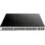 D-Link DGS-1210-52MP / Smart switch / 48x GbE PoE+ / 4x RJ45/SFP combo / PoE 370W
