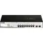 D-Link DGS-1210-08P / Smart switch / 8x GbE PoE+ / 2x SFP / PoE 65 W / bez ventilátoru