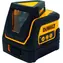 DeWalt DW0811 červená / Křížový laser / červený paprsek / 30 m