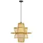 IMMAX Závěsné svítidlo BOHO PINCHOS / E27 / O 45 cm / bambusové dřevo