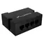 Lanberg DIN-FE4-AT-30W / PoE extender / 100 Mbps / 4x RJ-45 / PoE AT / 30 W / DIN lišta
