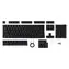 ASUS ROG PBT Keycap Set černá / Sada náhradních kláves / PBT double-shot / MX-compatible / 124 ks