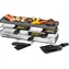 Rommelsbacher RC 800 stříbrná / Elektrický raclette gril / 795 W / 4 pánve / nepřilnavý povrch