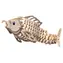 WOODCRAFT Dřevěné 3D puzzle Kapr přírodní / 172 dílků / od 6 let / Obtížnost: střední