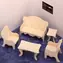 WOODCRAFT Dřevěné 3D puzzle Obývací pokoj / od 5 let / Obtížnost: jednoduchá