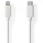 Nedis Lightning kabel 1 m bílá / Datový kabel / USB-C (M) - Lightning 8-pin (M) / USB 2.0 / 480 Mbps