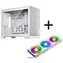 PHANTEKS XT M3 bílá / PC skříň / Micro-ATX / + 3× ventilátor D30 PWM D-RGB 120 mm