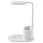PLATINET PDL1930W bílá / LED lampička / 3 W / 300 lm / 3200-6500 K / Qi bezdrátové nabíjení / Stmívatelná