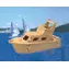 WOODCRAFT Dřevěné 3D puzzle Jachta / od 6 let
