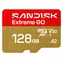 SanDisk Extreme GO microSDXC 128GB / Paměťová karta / čtení: až 240 MB/s / zápis: až 120 MB/s