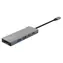 Trust Dalyx 5-in-1 stříbrná / USB-C hub / HDMI 4K 60Hz / 2x USB-A / 2x USB-C / PD 85W