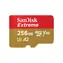 SanDisk Extreme microSDXC 256 GB / Paměťová karta / A2 / UHS-I U3 V30 / čtení: 190 MB/s / zápis: 130 MB/s