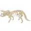 WOODCRAFT CONSTRUCTION KIT 3D puzzle Triceratops velký / od 6 let / Obtížnost: jednoduchá