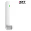 iGET SECURITY MP31 / Bezdrátový záclonový PIR senzor pohybu / 868 MHz / úhel 15° / dosah 12 m / k alarmu M6-4G