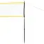 NILS NT310 / Badmintonová síť / teleskopické sloupky / 6,3 × 0,6 m / výška 1,2–1,6 m