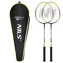 NILS NRZ204 / Badmintonový set / ocel-hliník / 66 cm / grip G1 / 2 rakety
